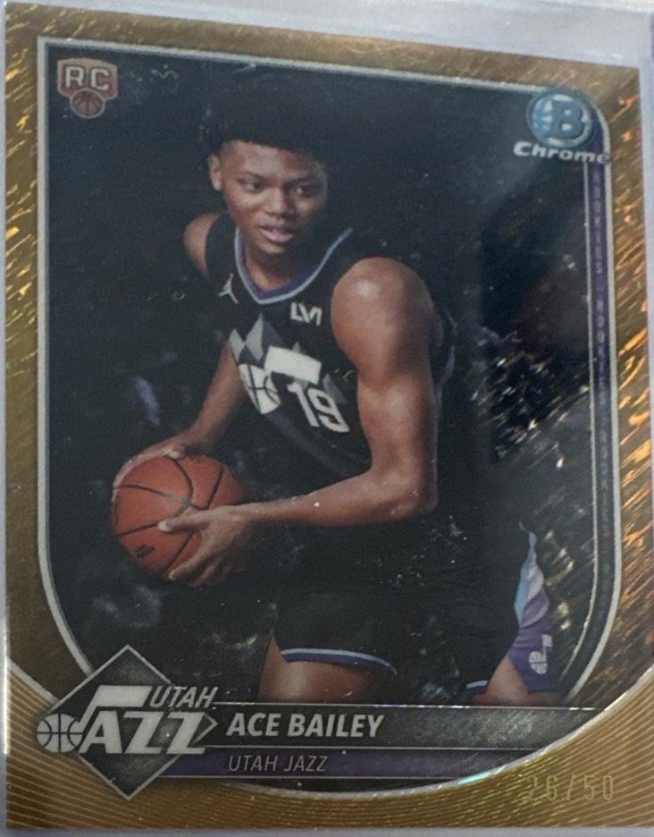 Ace Bailey [Gold Shimmer Refractor] #BCV-5