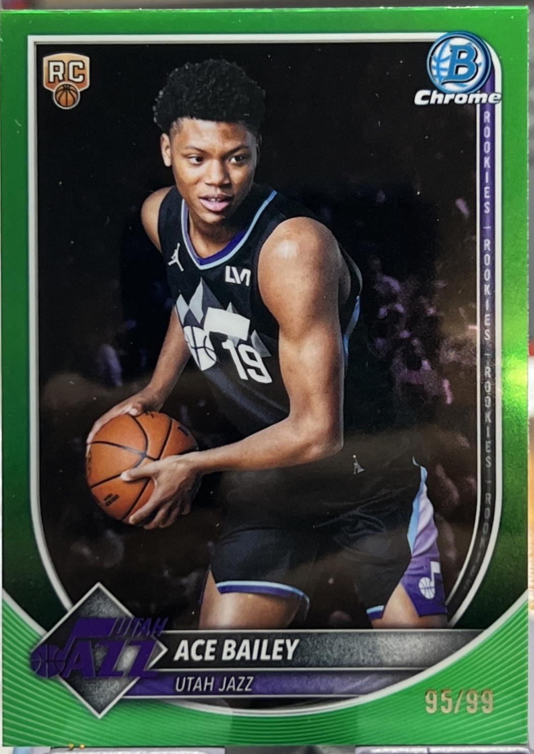 Ace Bailey [Green Refractor] #BCV-5