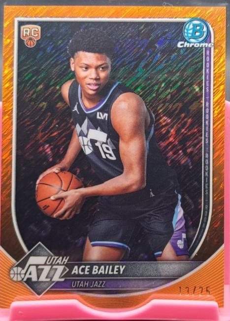 Ace Bailey [Orange Shimmer Refractor] #BCV-5