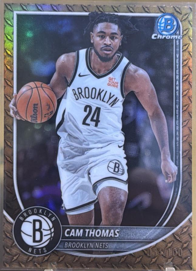 Cam Thomas [Steel Metal Refractor] #BCV-59