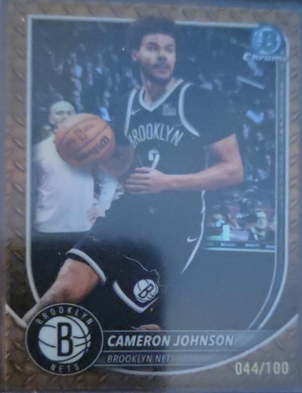 Cameron Johnson [Steel Metal Refractor] #BCV-61