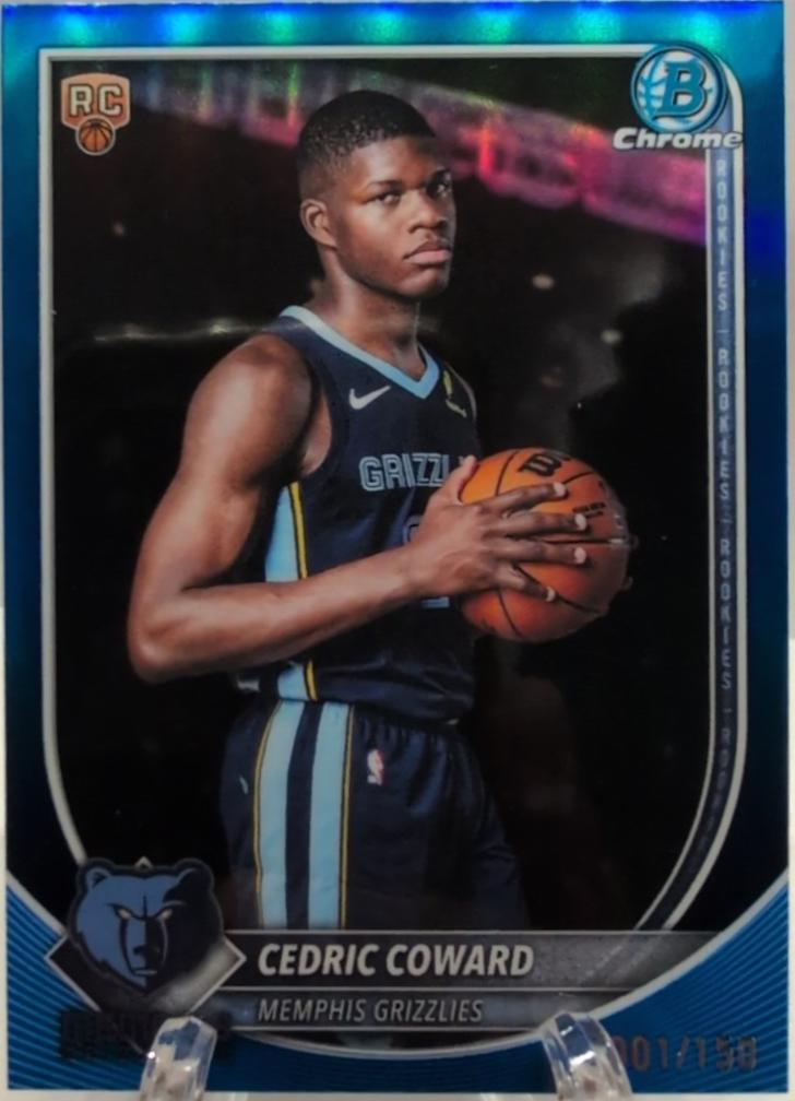 Cedric Coward [Blue Refractor] #BCV-11