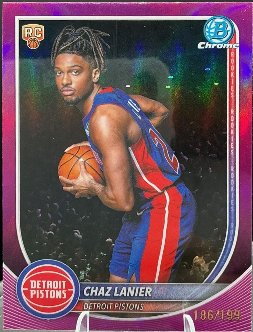 Chaz Lanier [Purple Refractor] #BCV-38