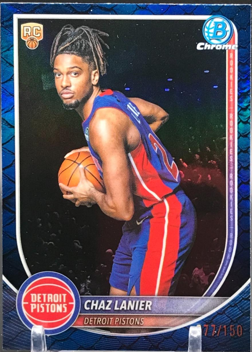 Chaz Lanier [Reptilian Blue Refractor] #BCV-38