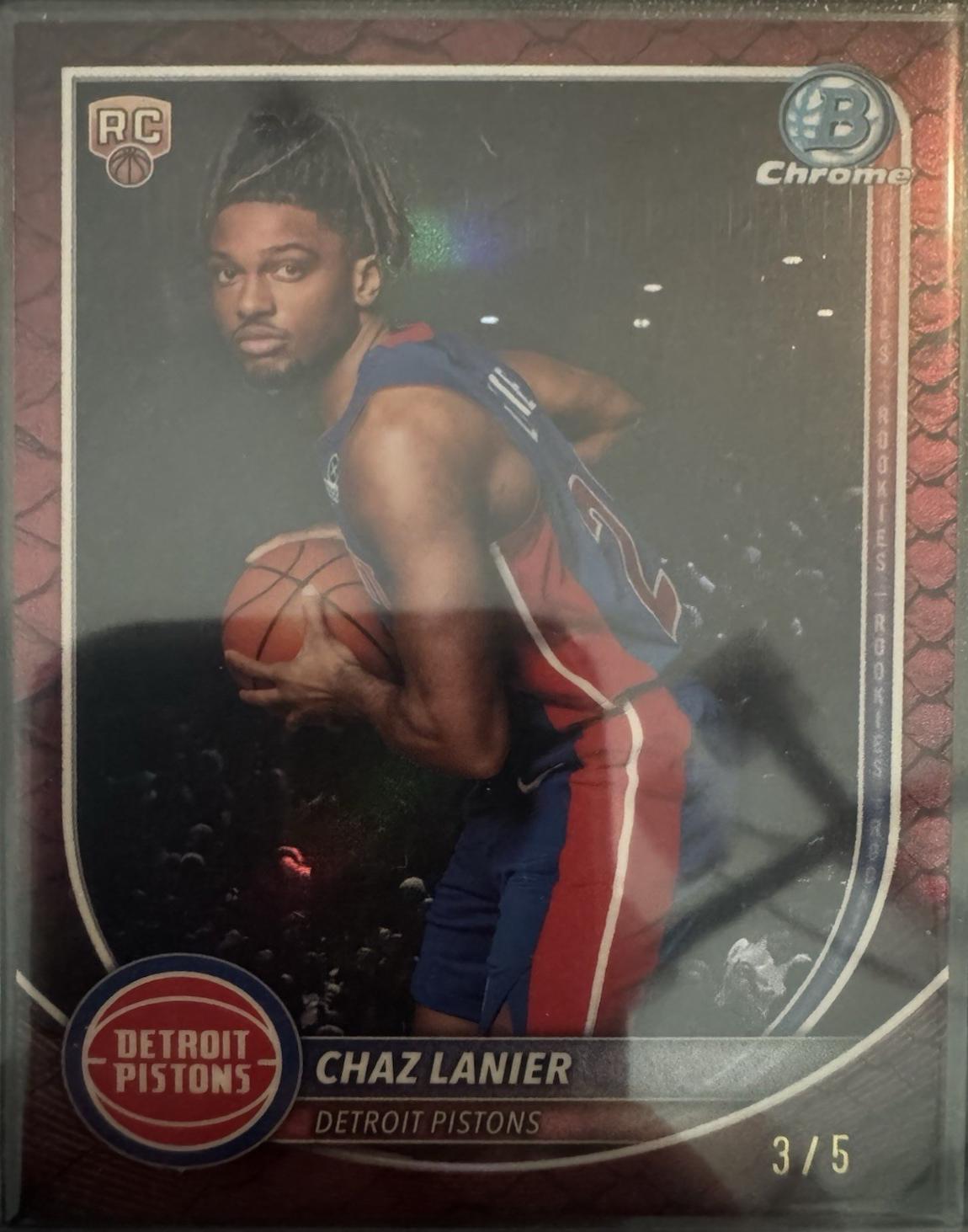 Chaz Lanier [Reptilian Red Refractor] #BCV-38