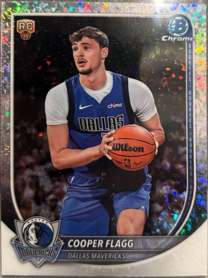 Cooper Flagg [Mini-Diamond Refractor] #BCV-1