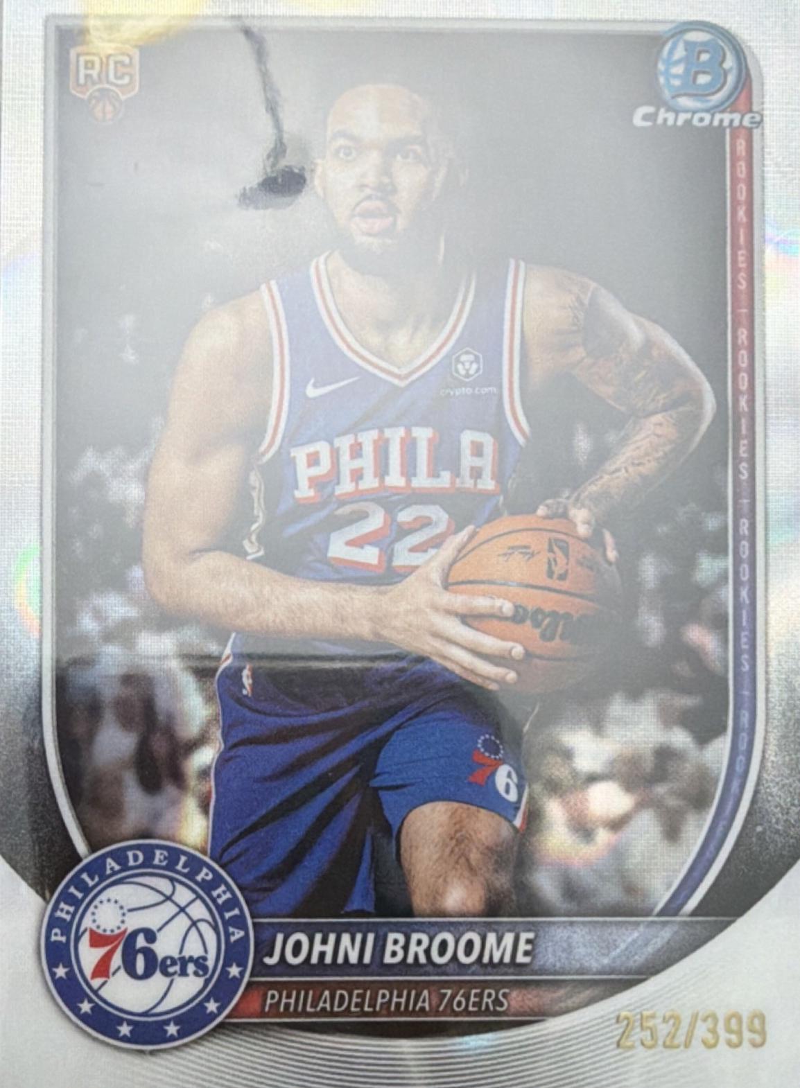 Johni Broome [Purple Refractor] #BCV-35