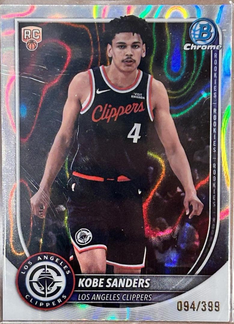 Kobe Sanders [Lava Refractor] #BCV-47