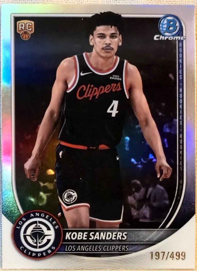 Kobe Sanders [Refractor] #BCV-47