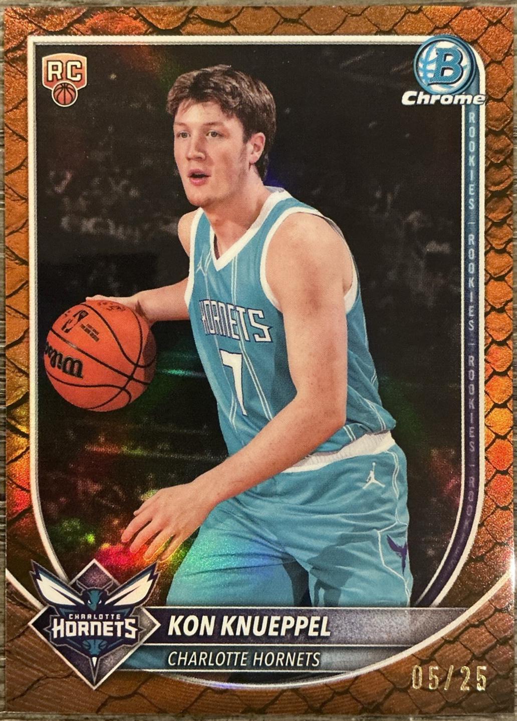 Kon Knueppel [Reptilian Orange Refractor] #BCV-4
