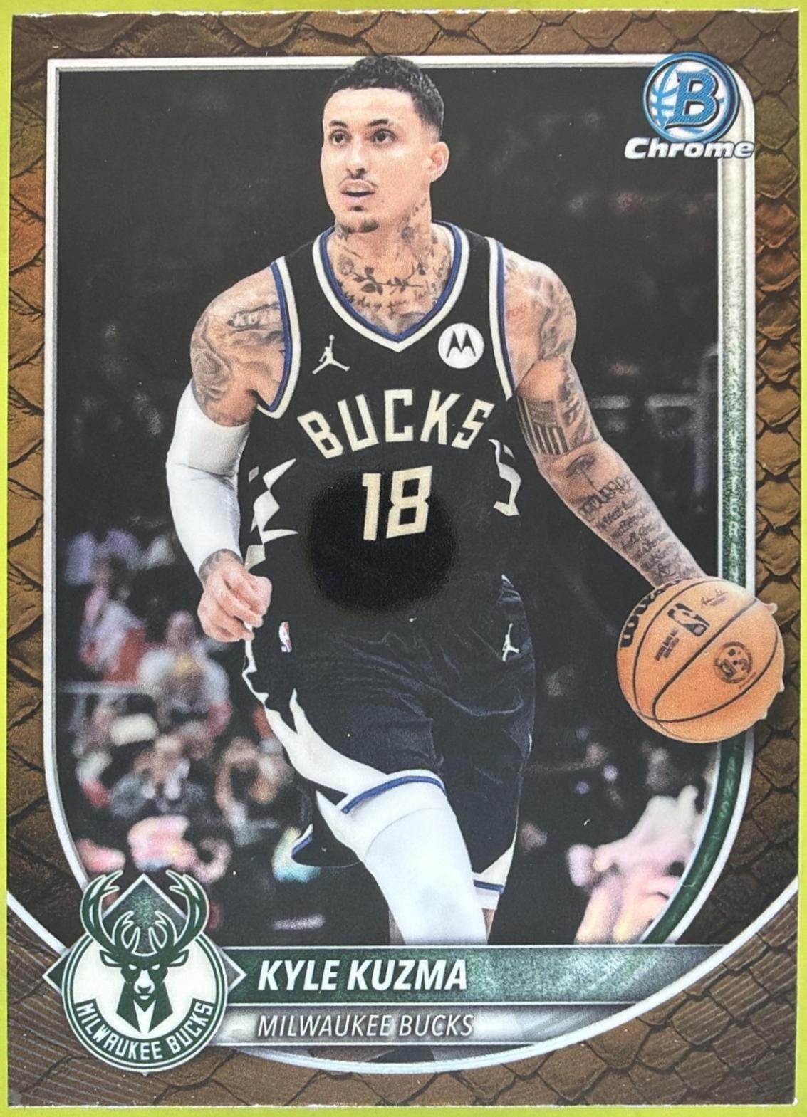 Kyle Kuzma [Reptilian Refractor] #BCV-82