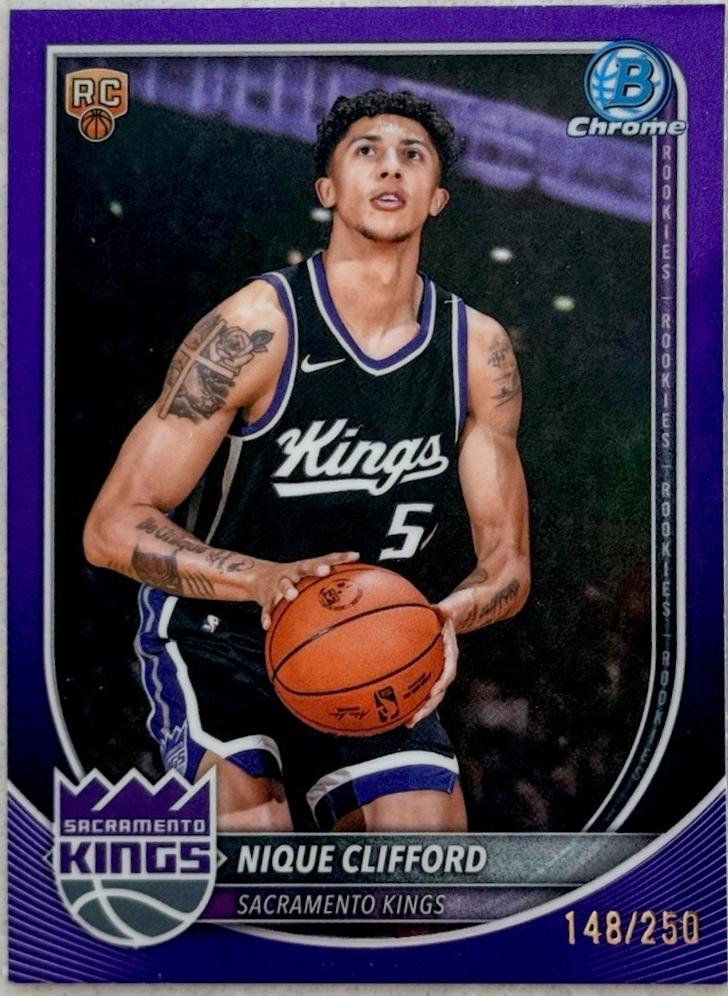 Nique Clifford [Purple Refractor] #BCV-24