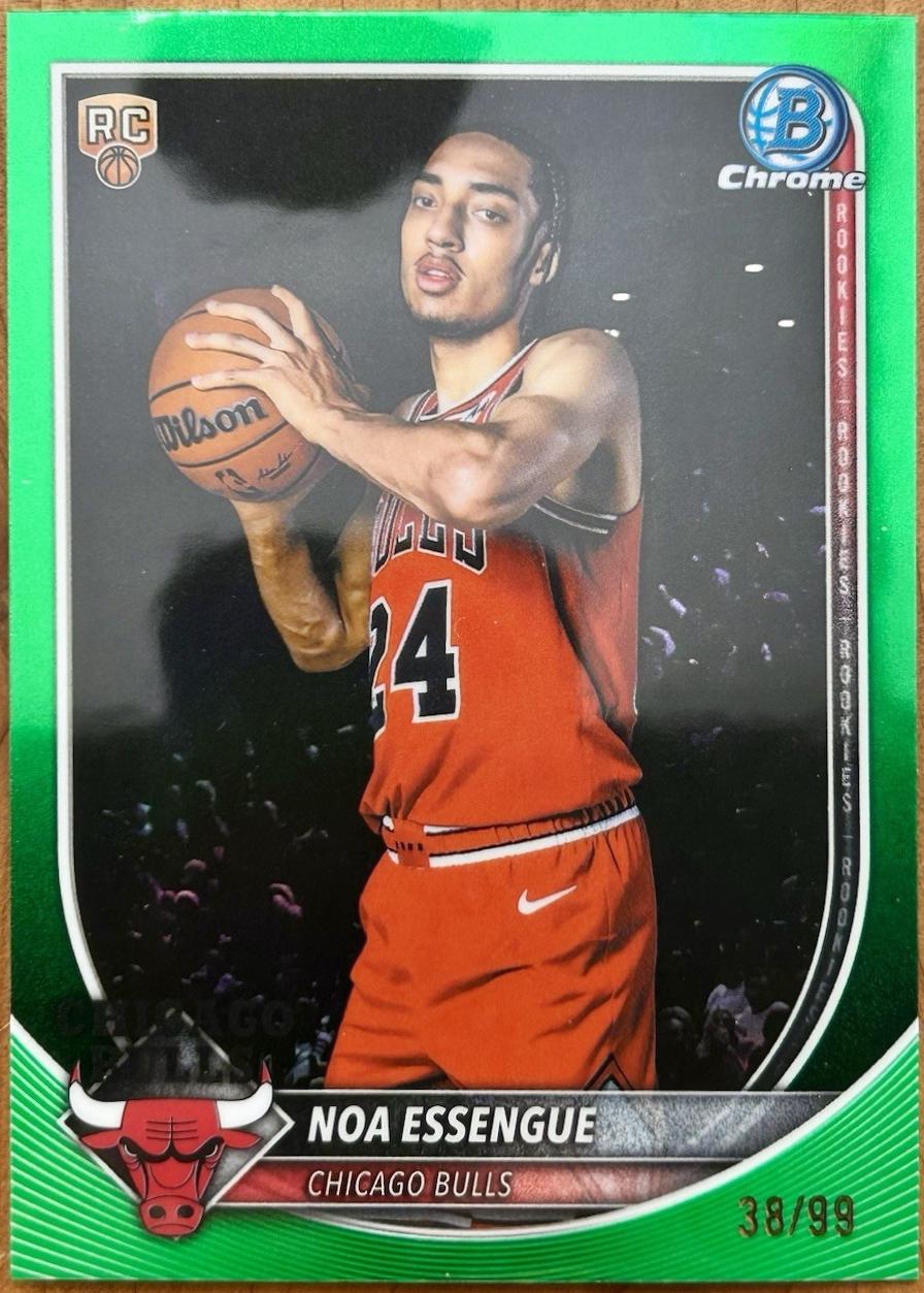 Noa Essengue [Green Refractor] #BCV-12
