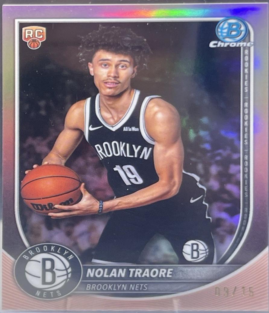 Nolan Traore [Rose Gold Refractor] #BCV-19