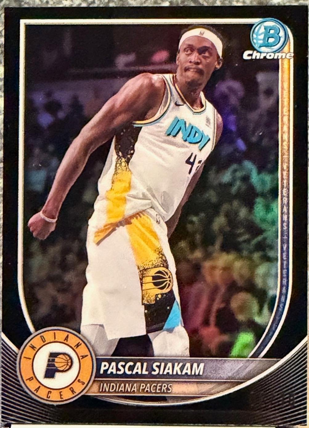 Pascal Siakam [Black Refractor] #BCV-79
