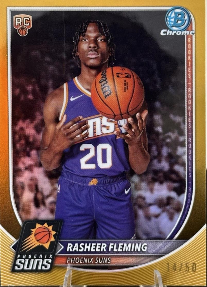 Rasheer Fleming [Gold Refractor] #BCV-31