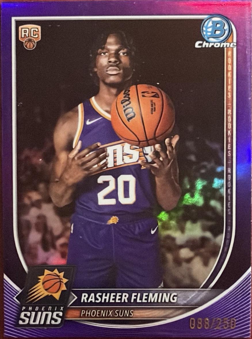 Rasheer Fleming [Purple Refractor] #BCV-31