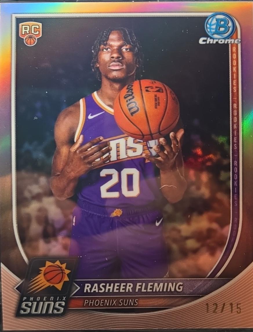 Rasheer Fleming [Rose Gold Refractor] #BCV-31