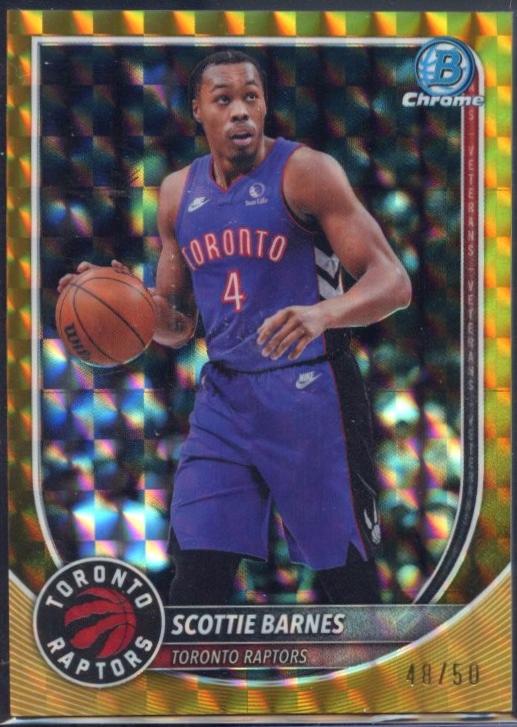 Scottie Barnes [Gold Geometric] #BCV-68