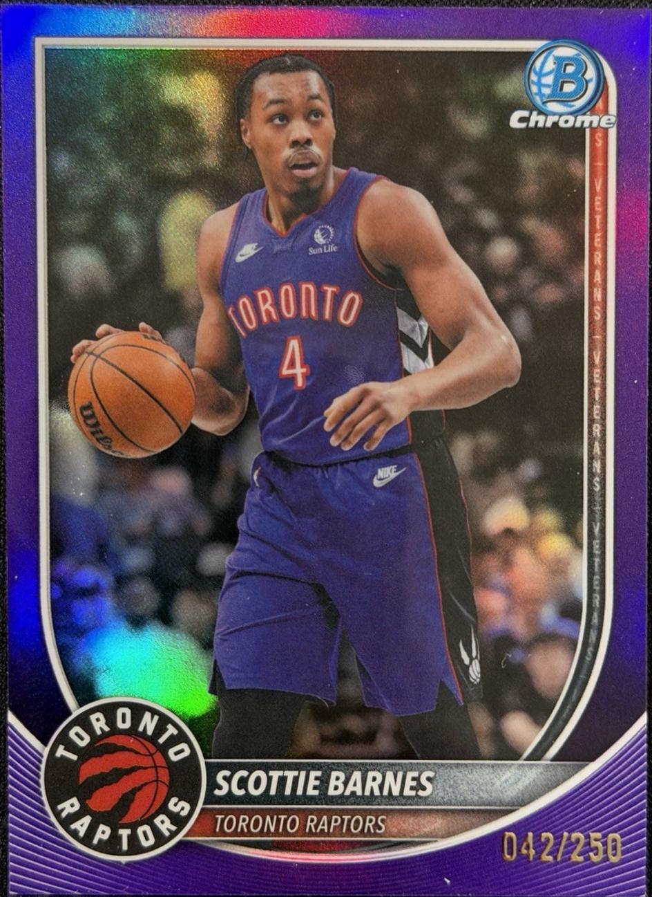 Scottie Barnes [Purple Mojo] #BCV-68