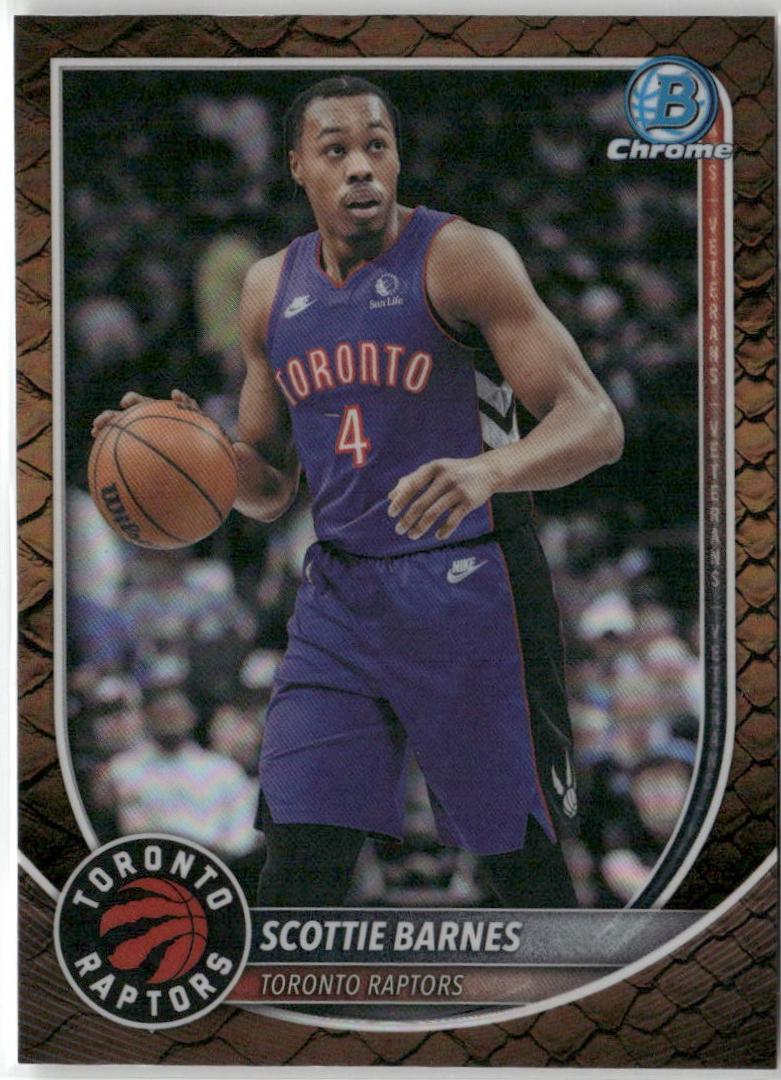 Scottie Barnes [Reptilian Refractor] #BCV-68