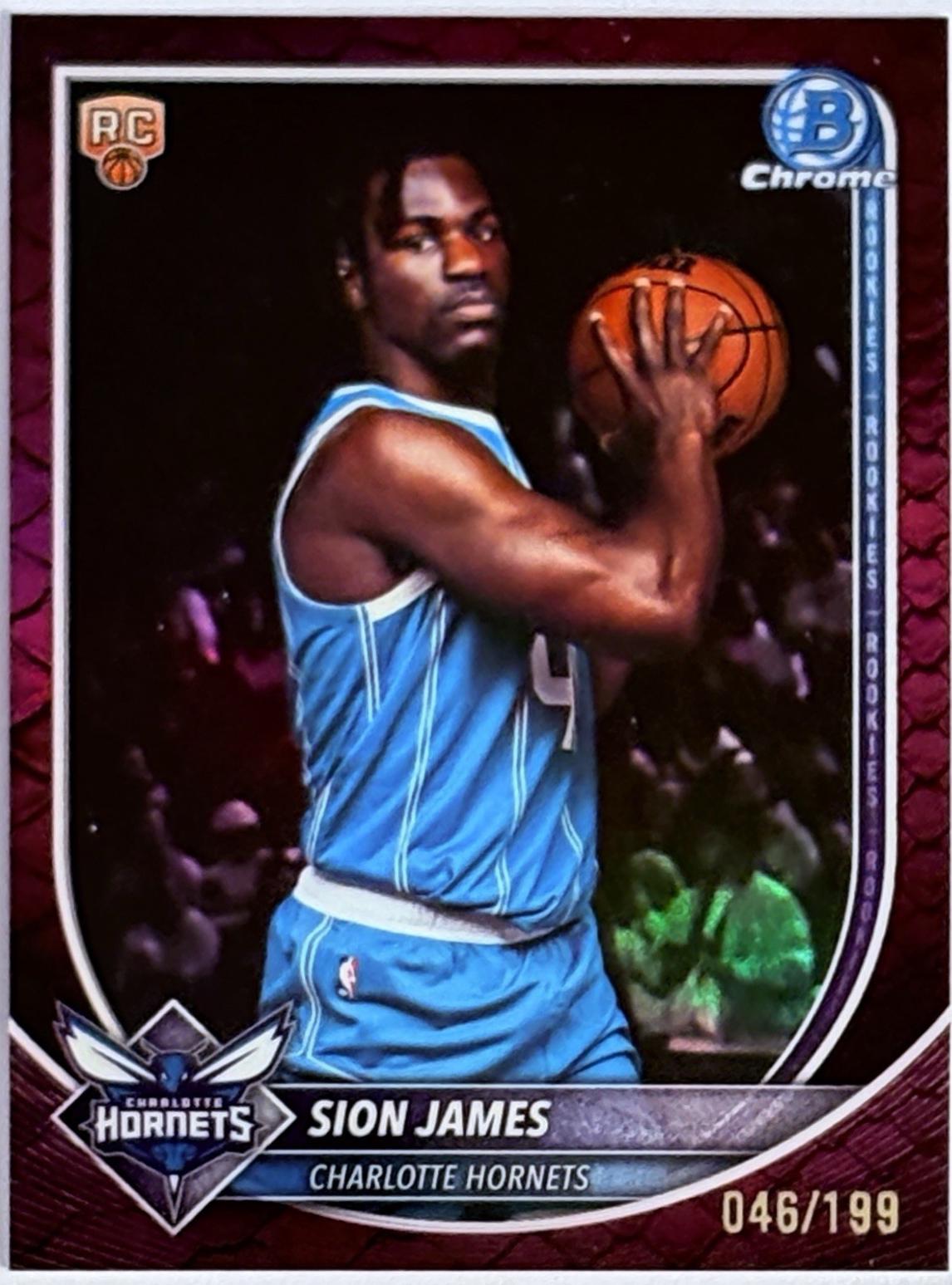 Sion James [Reptilian Fuchsia Refractor] #BCV-33
