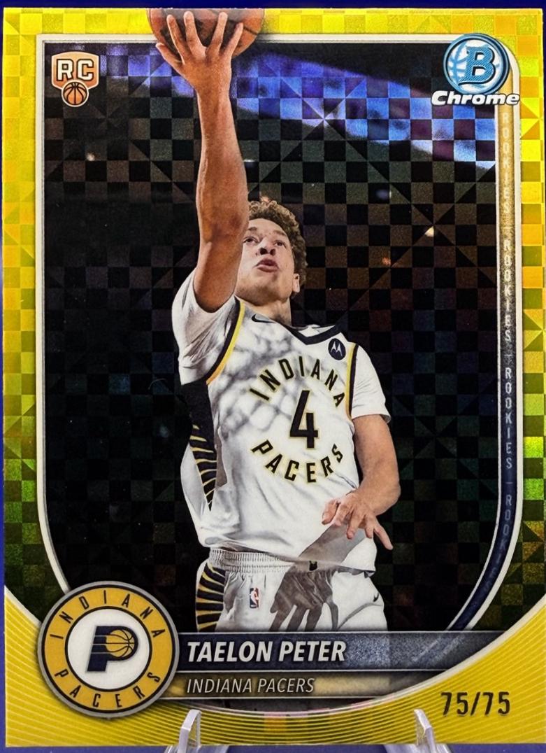 Taelon Peter [Yellow X-Fractor] #BCV-50