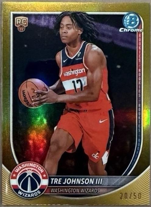 Tre Johnson III [Gold Geometric] #BCV-6