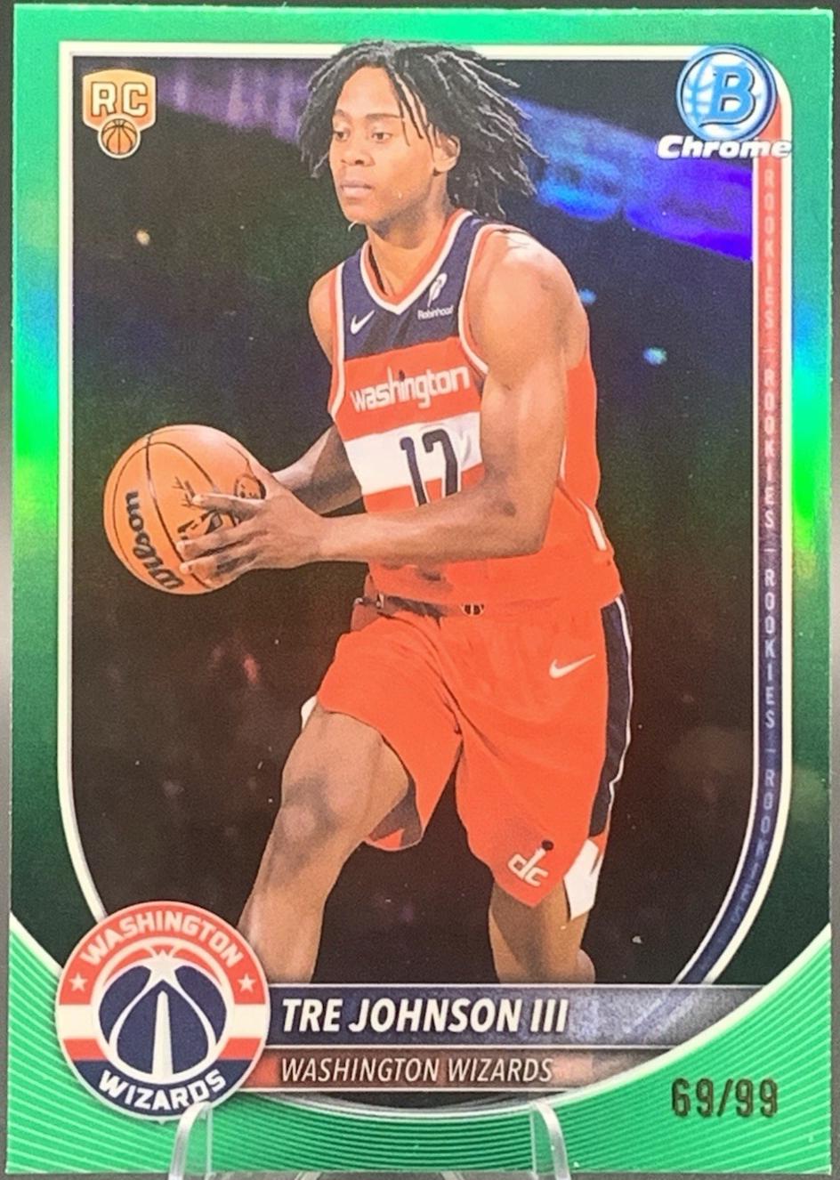 Tre Johnson III [Green Geometric] #BCV-6