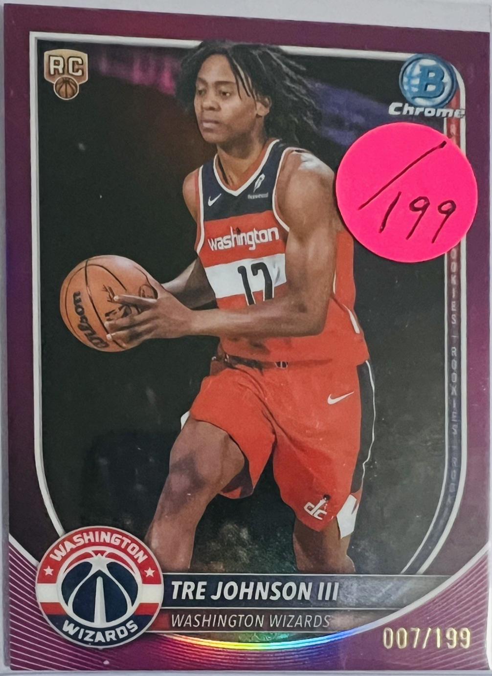 Tre Johnson III [Purple Mojo] #BCV-6