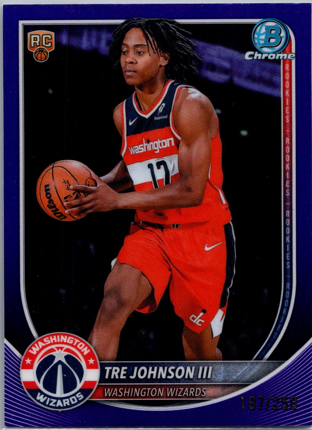 Tre Johnson III [Purple Refractor] #BCV-6
