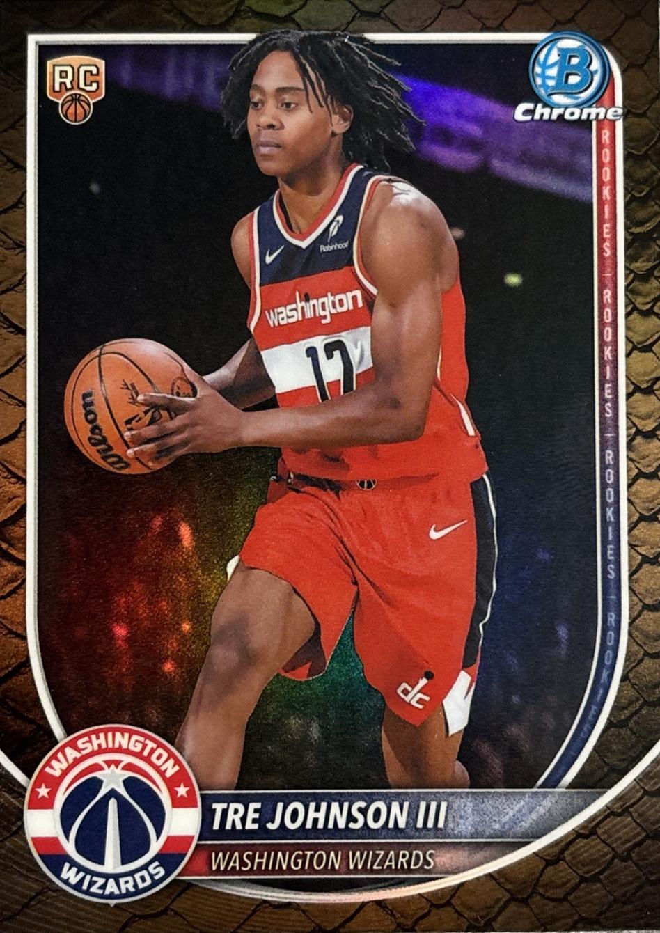 Tre Johnson III [Reptilian Refractor] #BCV-6