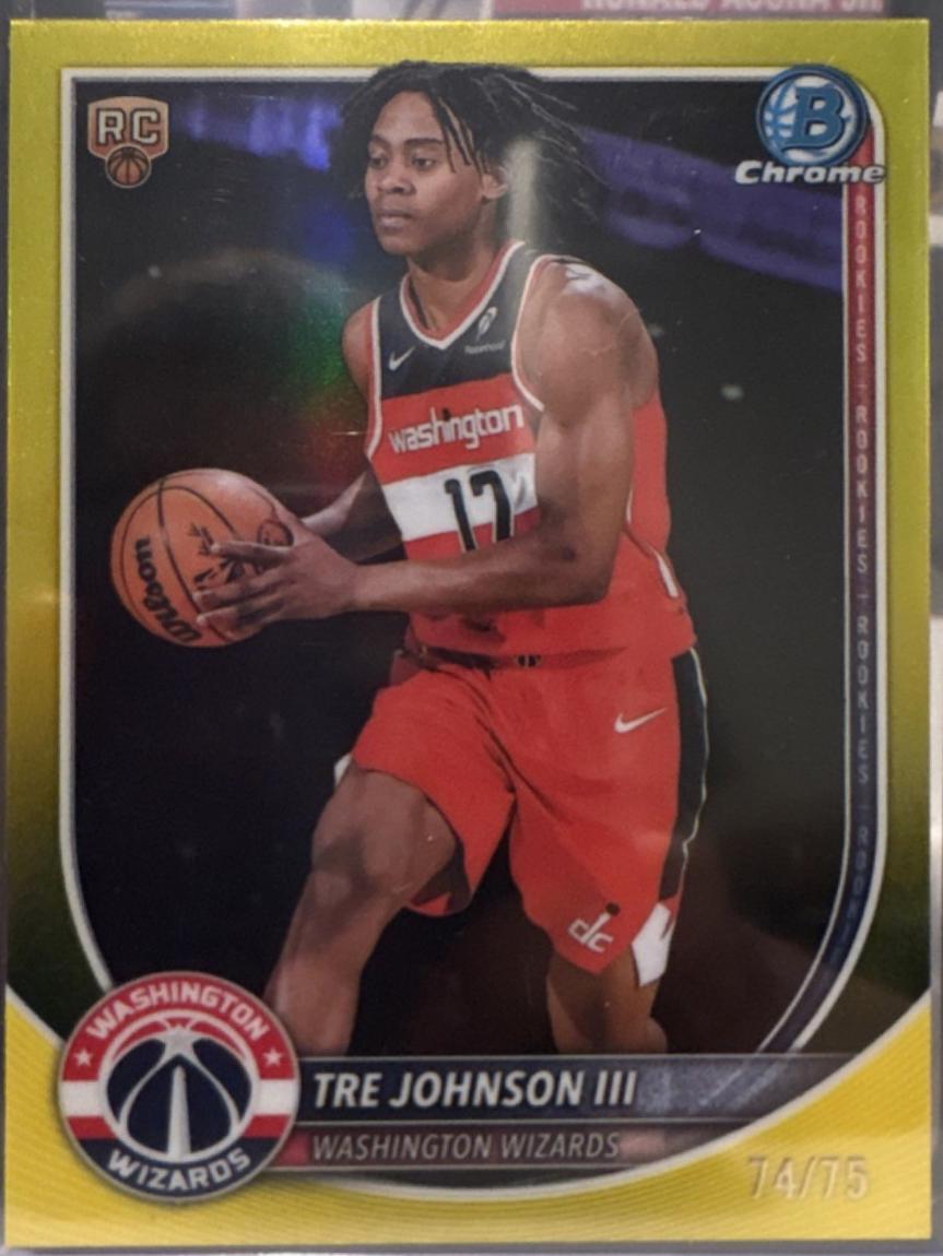 Tre Johnson III [Yellow X-Fractor] #BCV-6