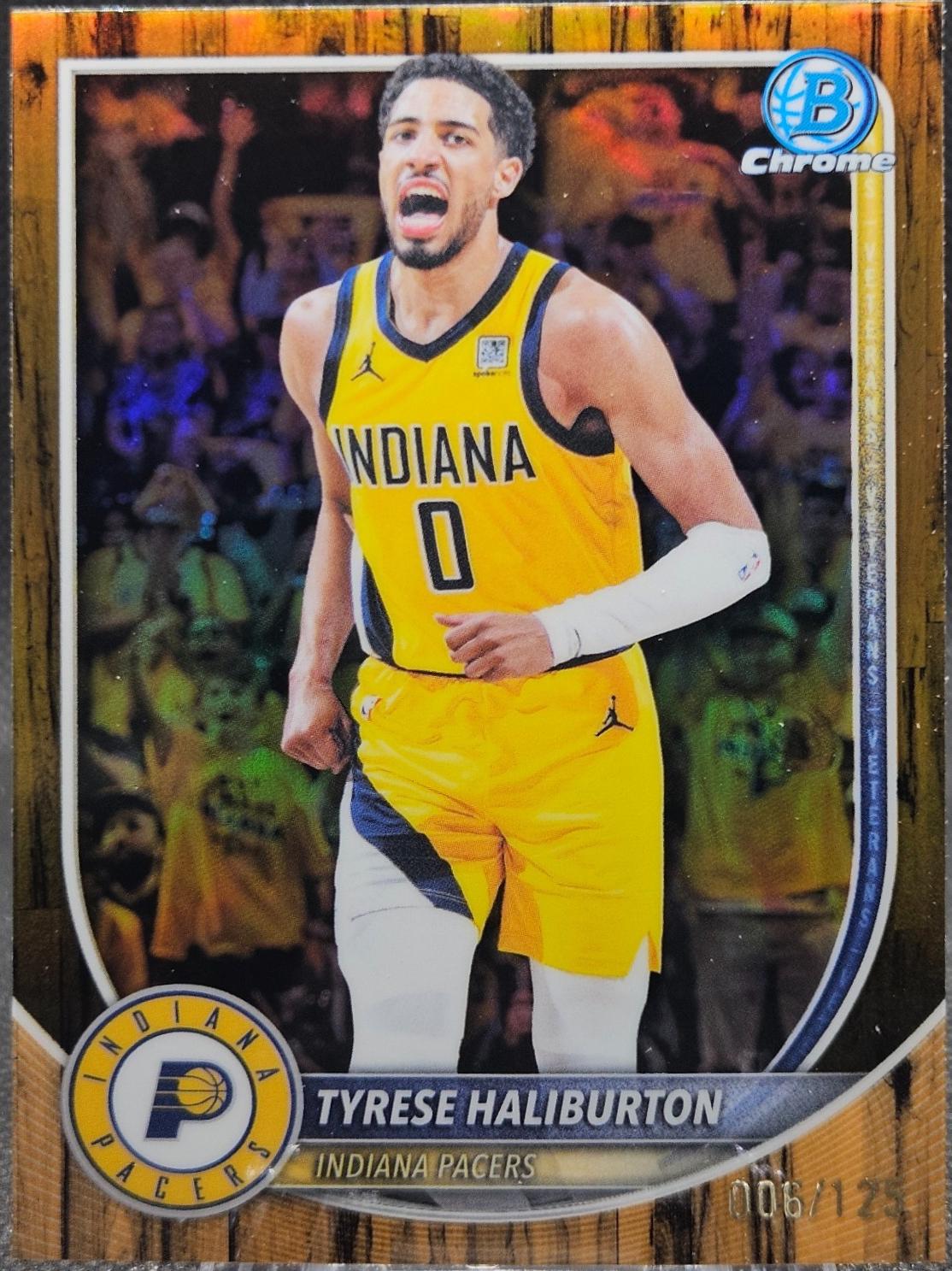 Tyrese Haliburton [Floorboard Refractor] #BCV-77