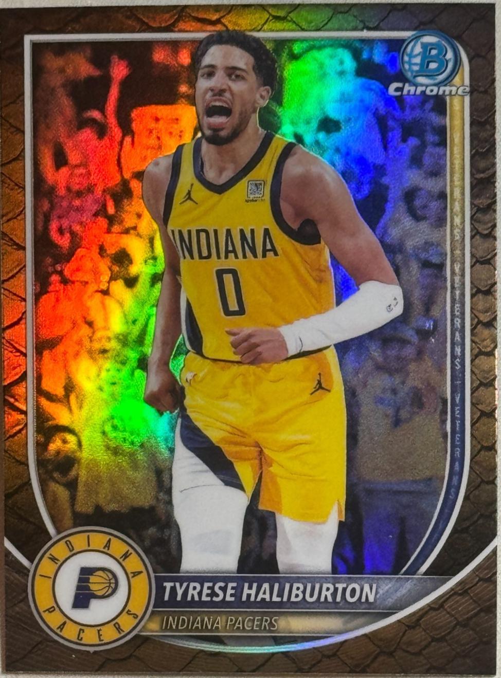Tyrese Haliburton [Reptilian Refractor] #BCV-77