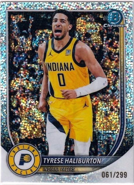 Tyrese Haliburton [Speckle Refractor] #BCV-77
