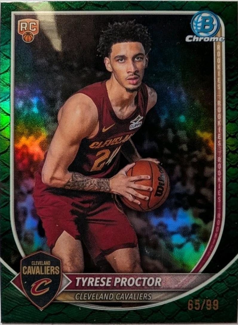 Tyrese Proctor [Reptilian Green Refractor] #BCV-55