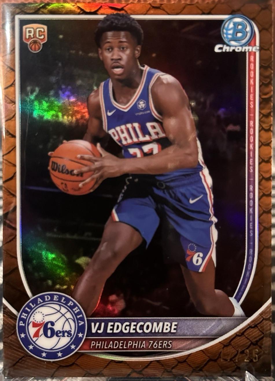 VJ Edgecombe [Reptilian Orange Refractor] #BCV-3