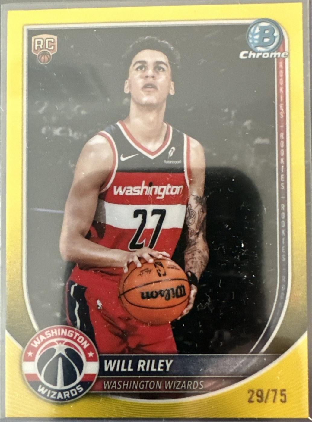 Will Riley [Yellow Refractor] #BCV-21