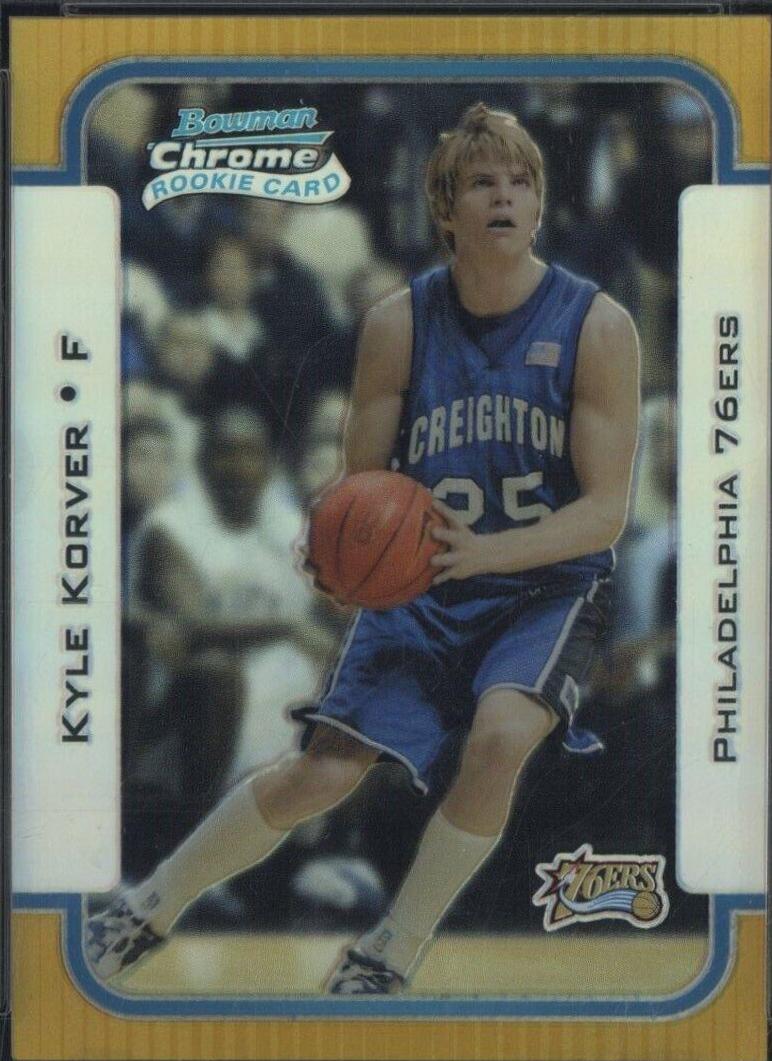 Kyle Korver [Chrome Gold Refractor] #129