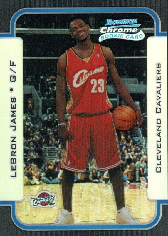 LeBron James [Chrome Refractor] #123