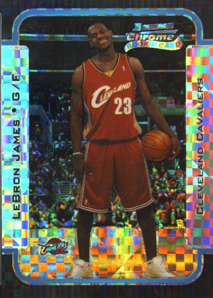 LeBron James [Chrome Xfractor] #123