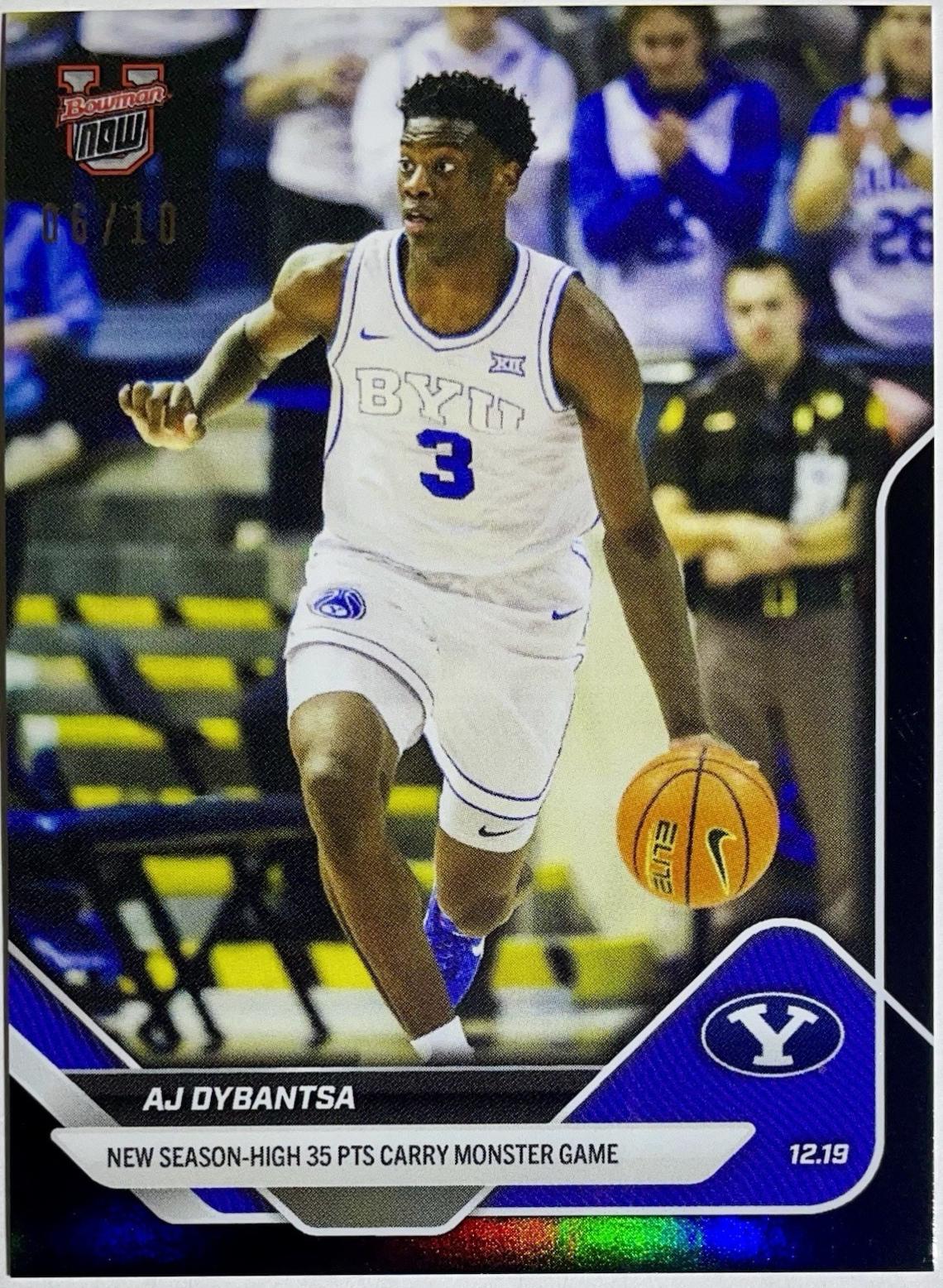AJ Dybantsa [Black] #35