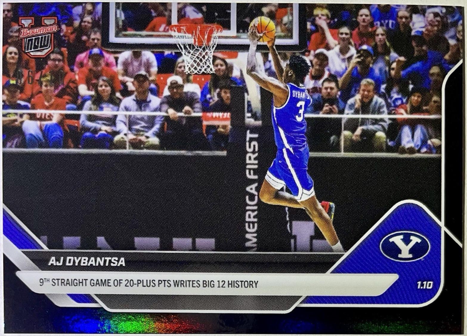 AJ Dybantsa [Black] #50
