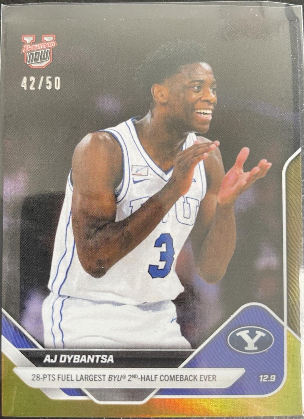 AJ Dybantsa [Gold] #28