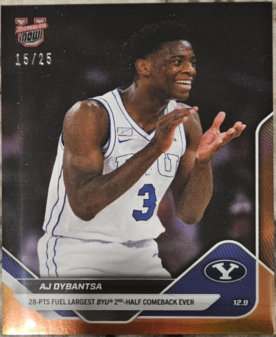 AJ Dybantsa [Orange] #28