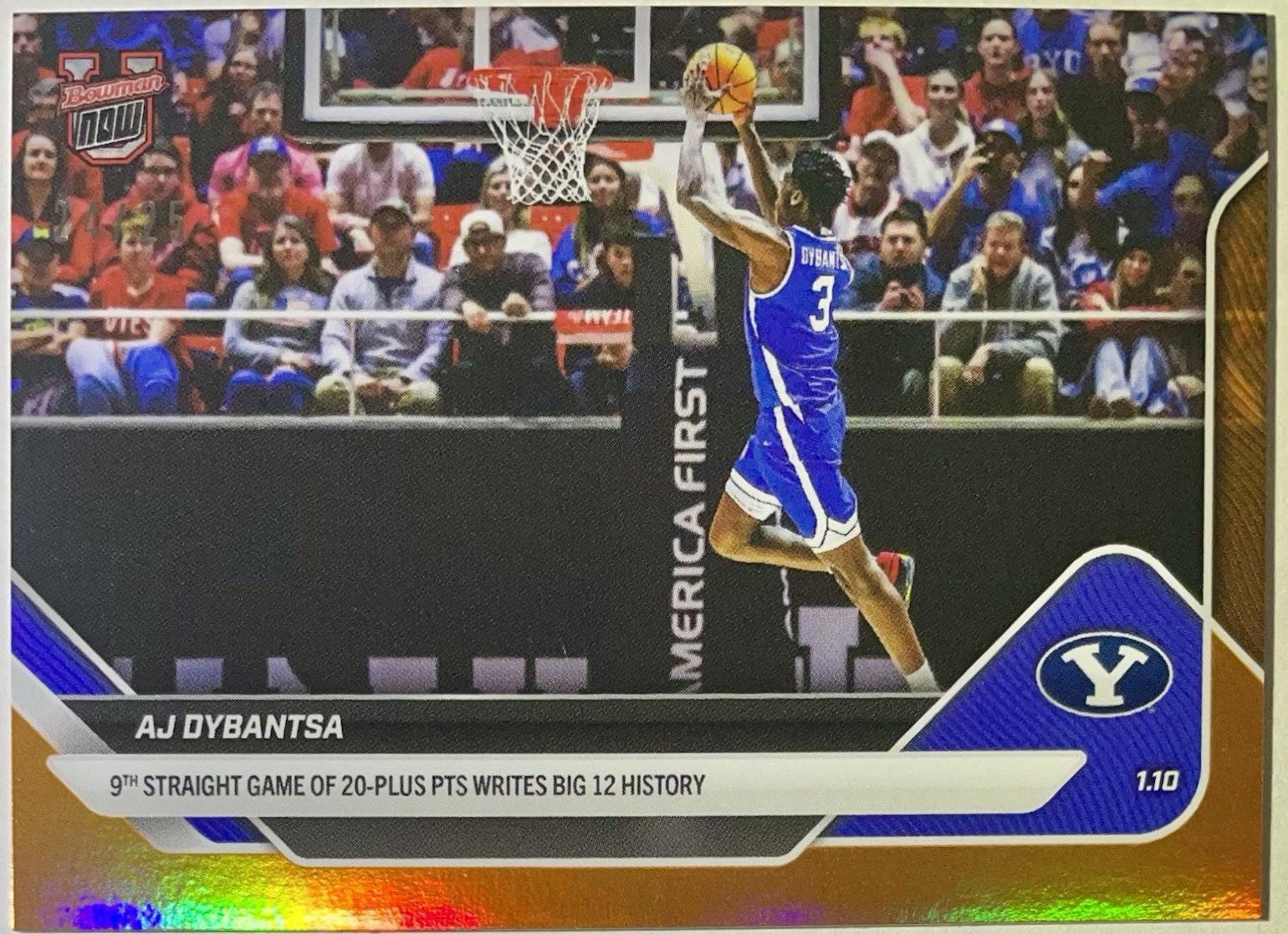 AJ Dybantsa [Orange] #50