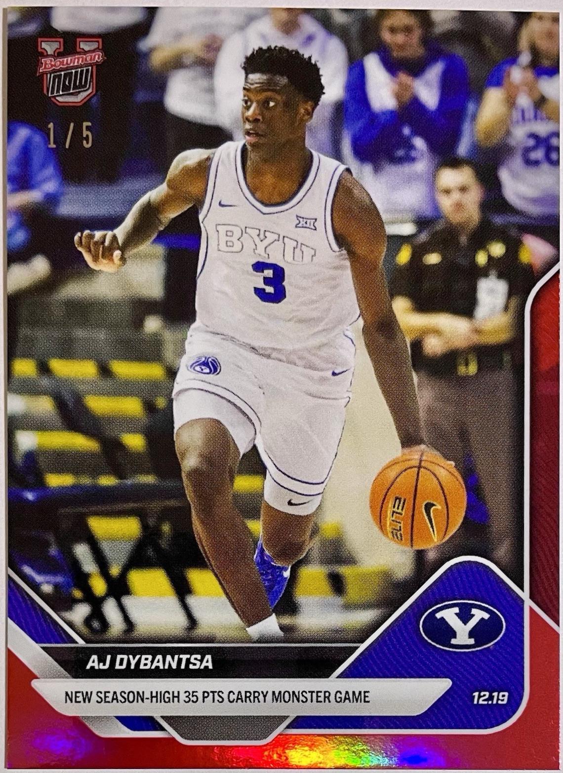AJ Dybantsa [Red] #35