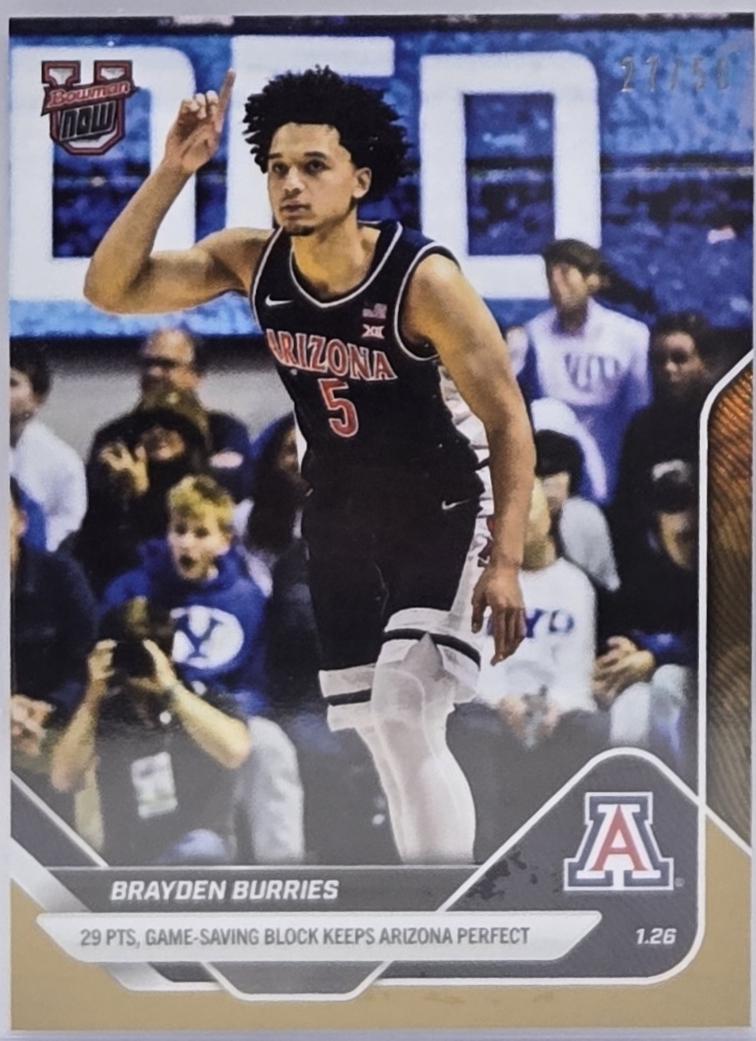 Brayden Burries [Gold] #62