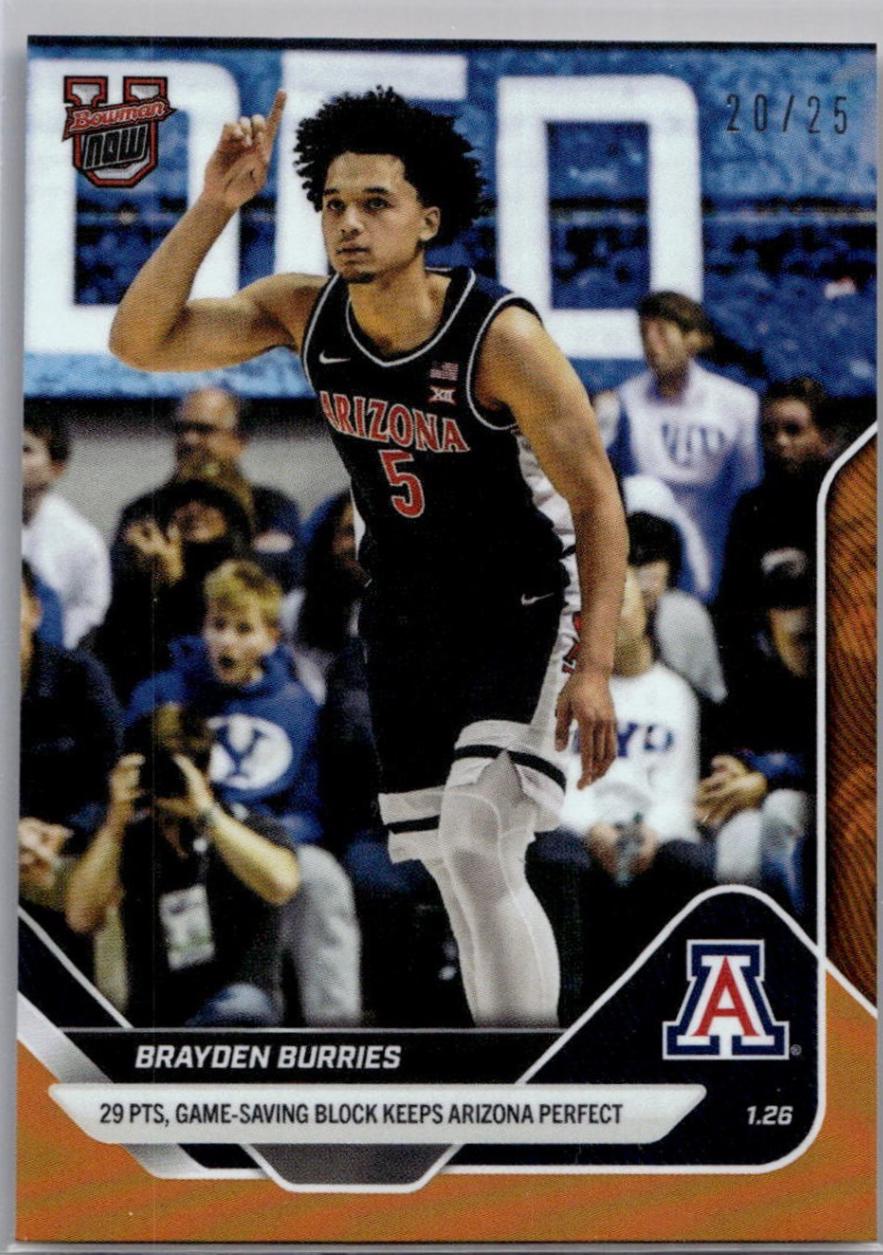 Brayden Burries [Orange] #62
